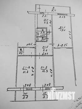 3-к квартира, вторичка, 74м2, 1/5 этаж