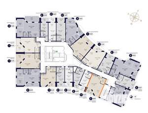 Студия квартира, вторичка, 47м2, 5/8 этаж