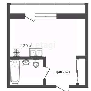 2-к квартира, вторичка, 63м2, 7/9 этаж