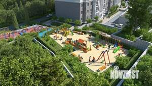 2-к квартира, строящийся дом, 57м2, 7/9 этаж