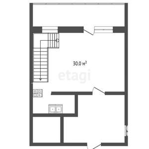 2-к квартира, вторичка, 85м2, 1/7 этаж