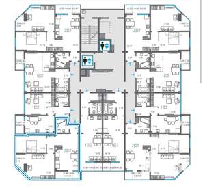 2-к квартира, вторичка, 63м2, 15/15 этаж