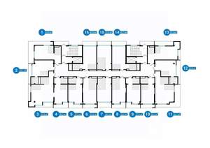 1-к квартира, вторичка, 37м2, 7/8 этаж