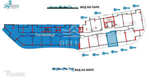 1-к квартира, вторичка, 57м2, 4/11 этаж