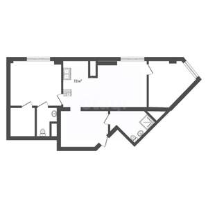 2-к квартира, вторичка, 69м2, 11/11 этаж