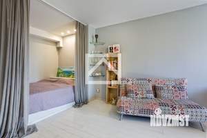 Студия квартира, вторичка, 44м2, 1/7 этаж