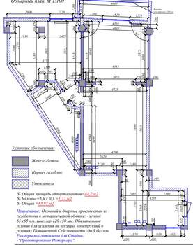 2-к квартира, вторичка, 86м2, 5/7 этаж