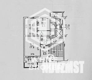 3-к квартира, вторичка, 72м2, 6/9 этаж