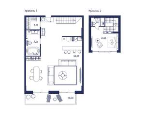 6-к квартира, вторичка, 120м2, 8/8 этаж