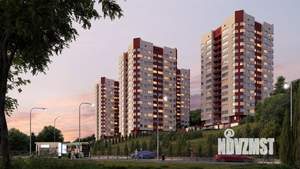 2-к квартира, строящийся дом, 65м2, 5/17 этаж