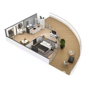 3-к квартира, строящийся дом, 112м2, 1/11 этаж