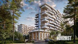 1-к квартира, строящийся дом, 47м2, 3/6 этаж