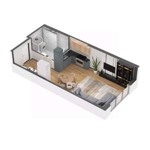 2-к квартира, строящийся дом, 86м2, 1/6 этаж