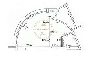 Студия квартира, вторичка, 60м2, 4/11 этаж
