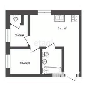 3-к квартира, вторичка, 75м2, 5/5 этаж