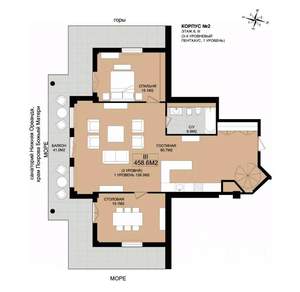 5-к квартира, вторичка, 459м2, 8/8 этаж
