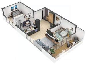 2-к квартира, вторичка, 61м2, 2/8 этаж