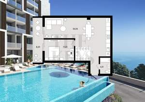 1-к квартира, сданный дом, 77м2, 6/8 этаж