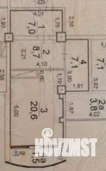 1-к квартира, вторичка, 45м2, 15/15 этаж