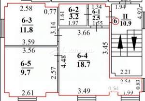2-к квартира, вторичка, 46м2, 2/4 этаж