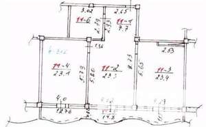 2-к квартира, вторичка, 90м2, 4/9 этаж