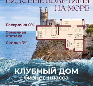 1-к квартира, вторичка, 45м2, 8/17 этаж