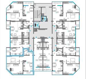 2-к квартира, вторичка, 63м2, 16/16 этаж