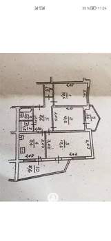 3-к квартира, вторичка, 77м2, 9/9 этаж