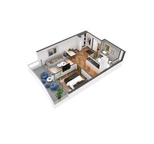 2-к квартира, вторичка, 56м2, 10/11 этаж