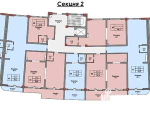 1-к квартира, строящийся дом, 92м2, 2/8 этаж