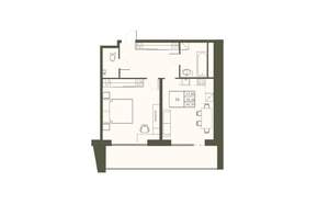 1-к квартира, вторичка, 61м2, 11/22 этаж