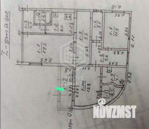 3-к квартира, вторичка, 90м2, 1/5 этаж