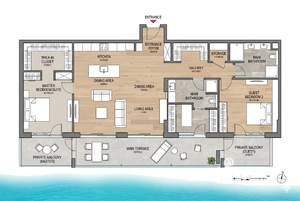 3-к квартира, вторичка, 101м2, 5/11 этаж