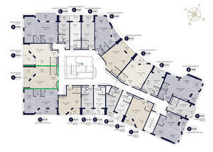 Студия квартира, вторичка, 58м2, 4/8 этаж
