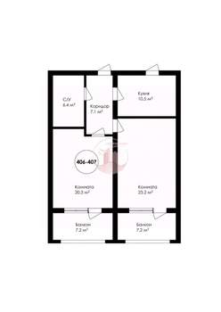 1-к квартира, вторичка, 83м2, 4/5 этаж