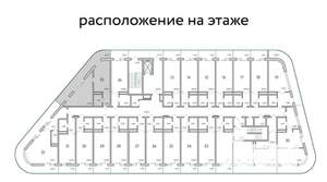 1-к квартира, вторичка, 74м2, 2/9 этаж