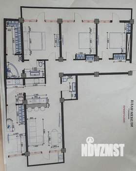 4-к квартира, вторичка, 135м2, 3/8 этаж