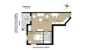 2-к квартира, вторичка, 67м2, 6/8 этаж