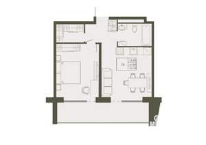 2-к квартира, вторичка, 55м2, 9/22 этаж