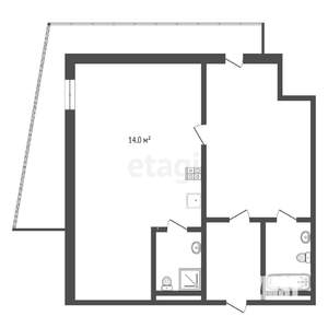 2-к квартира, вторичка, 78м2, 3/4 этаж