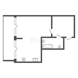 2-к квартира, вторичка, 119м2, 1/6 этаж
