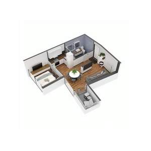2-к квартира, строящийся дом, 62м2, 8/11 этаж