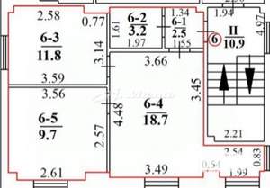 2-к квартира, вторичка, 46м2, 2/4 этаж