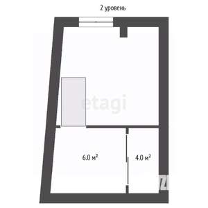1-к квартира, вторичка, 36м2, 1/2 этаж