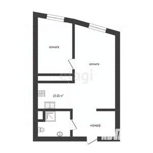 2-к квартира, вторичка, 62м2, 9/18 этаж