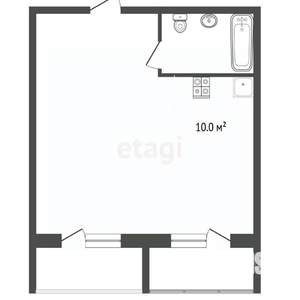 2-к квартира, вторичка, 74м2, 6/6 этаж