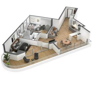 3-к квартира, вторичка, 82м2, 10/11 этаж