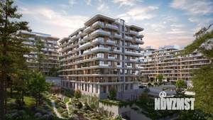 1-к квартира, строящийся дом, 53м2, 3/8 этаж