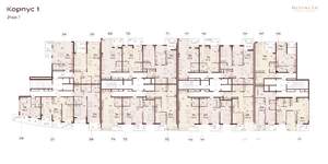 1-к квартира, вторичка, 59м2, 7/9 этаж