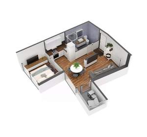 2-к квартира, вторичка, 62м2, 3/11 этаж